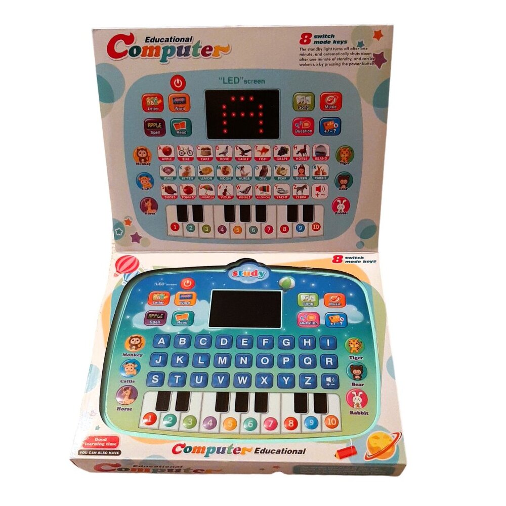 Kids Interactive Educational Blue Tablet - Picture 3 of 3